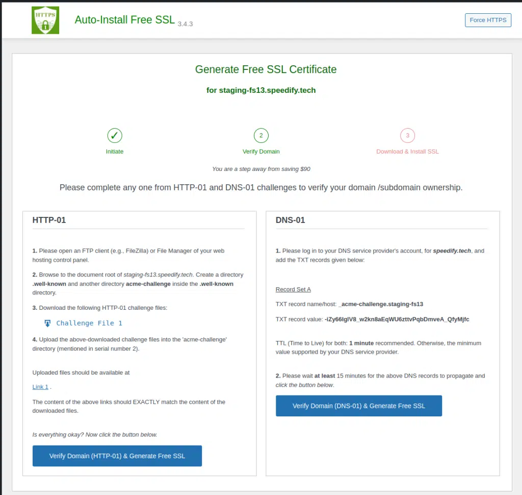 Documentation: Free SSL certificate plugin for WordPress - Let’s Encrypt