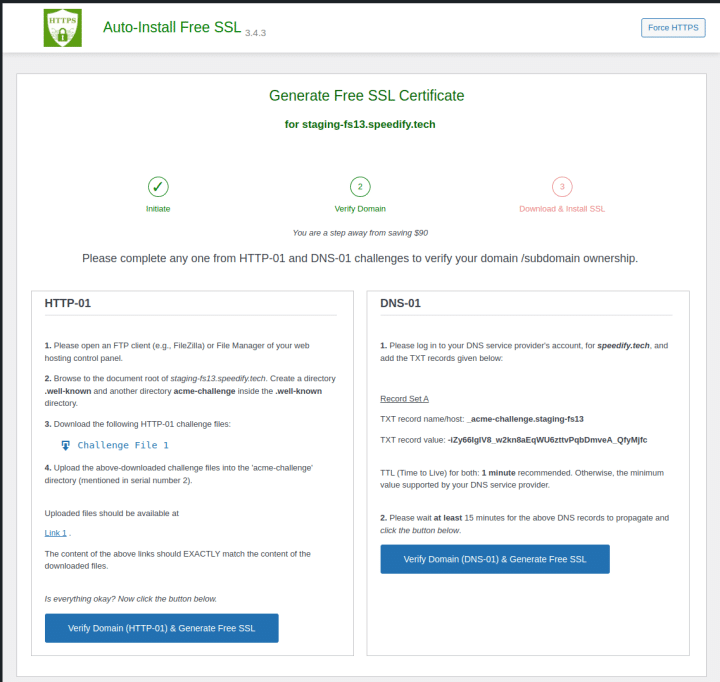 Documentation: Free SSL certificate plugin for WordPress - Let’s Encrypt